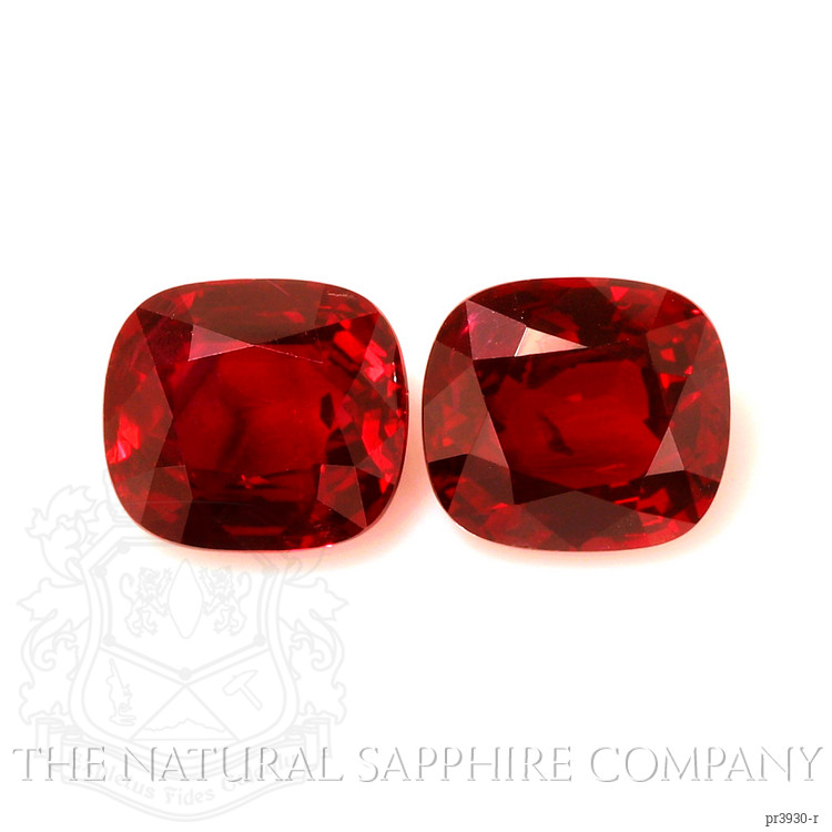 6.04 Ct.Tw. Ruby Pair from Burma (Myanmar)