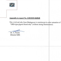 3.02 Ct.Tw.Total Carat Weight Ruby Pair from Madagascar Scan Report