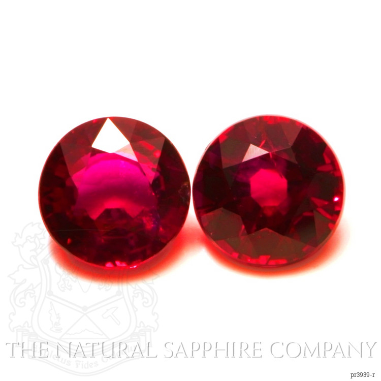3.02 Ct.Tw. Ruby Pair from Madagascar