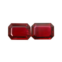 3.09 Ct.Tw.Total Carat Weight Ruby Pair from Mozambique Video