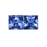 1.38 Ct.Tw.Total Carat Weight Sapphire Pair from Ceylon (Sri Lanka) Video