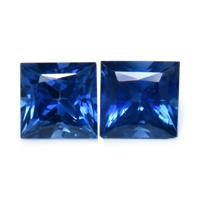 0.99&nbsp;Ct.Tw.Total Carat Weight Blue Sapphire Pair from Ceylon (Sri Lanka) Video