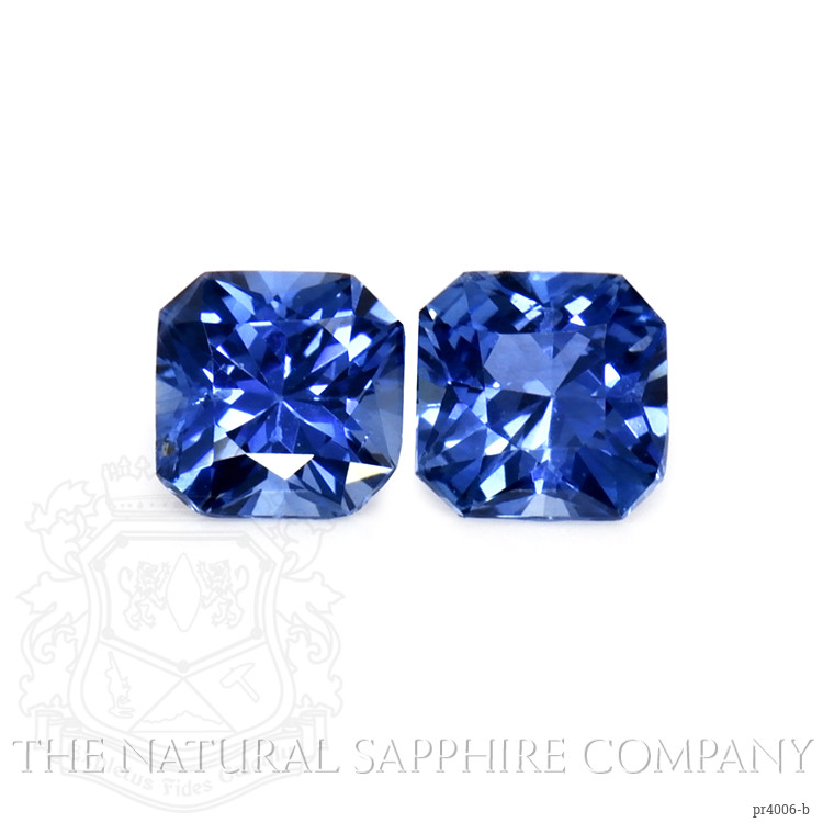 1.24 Ct.Tw. Blue Sapphire Pair from Thailand