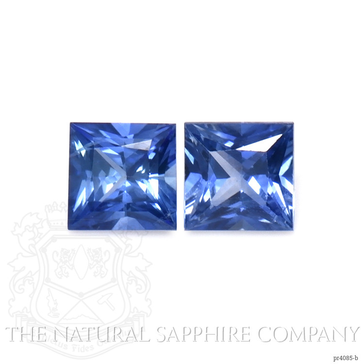 0.92 Ct.Tw. Blue Sapphire Pair from Ceylon (Sri Lanka)