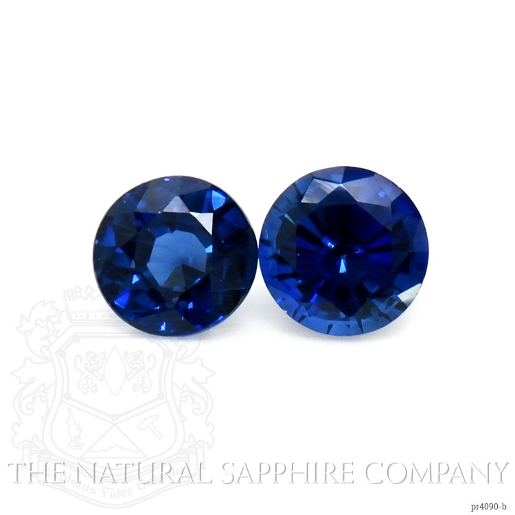 1.03 Ct.Tw. Blue Sapphire Pair from Thailand