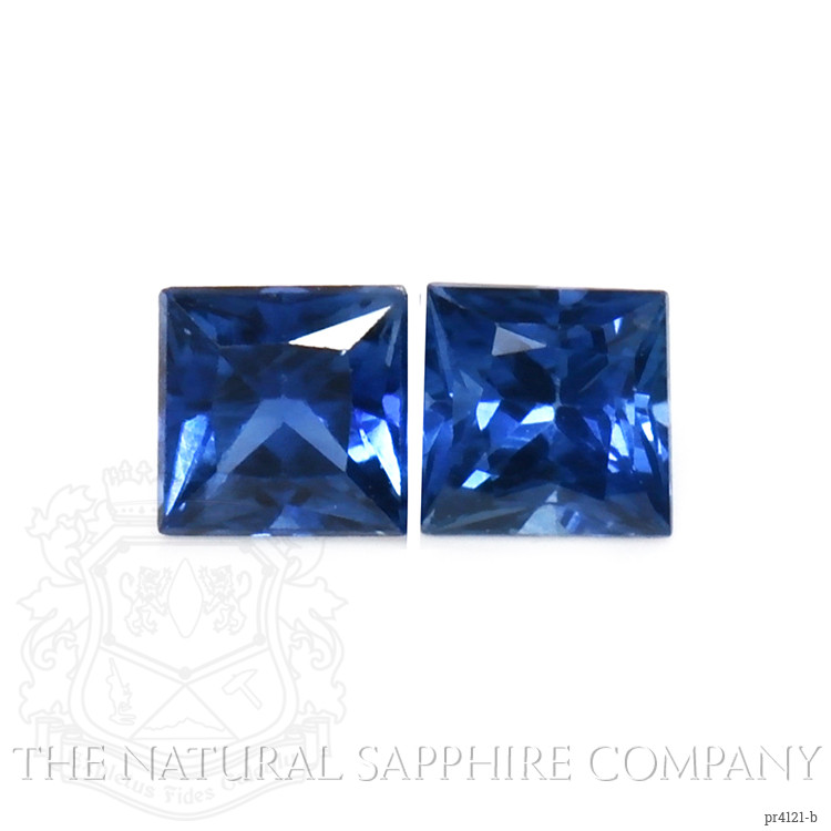 0.82 Ct.Tw. Blue Sapphire Pair from Thailand