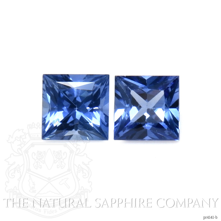 0.95 Ct.Tw. Blue Sapphire Pair from Ceylon (Sri Lanka)