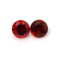 1.19 Ct.Tw.Total Carat Weight Ruby Pair from Mozambique Video