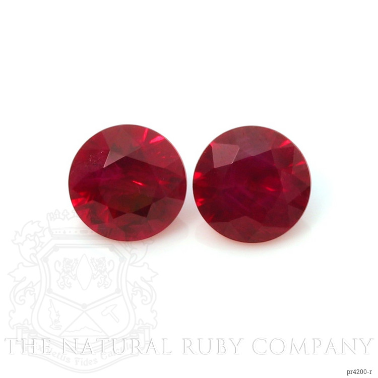 1.17 Ct.Tw. Ruby Pair from Mozambique