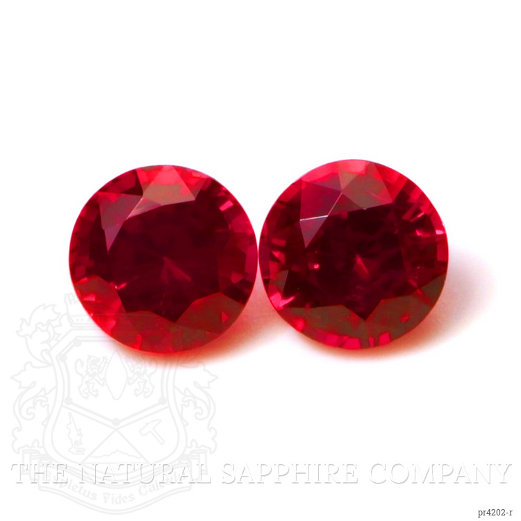 1.22 Ct.Tw. Ruby Pair from Mozambique