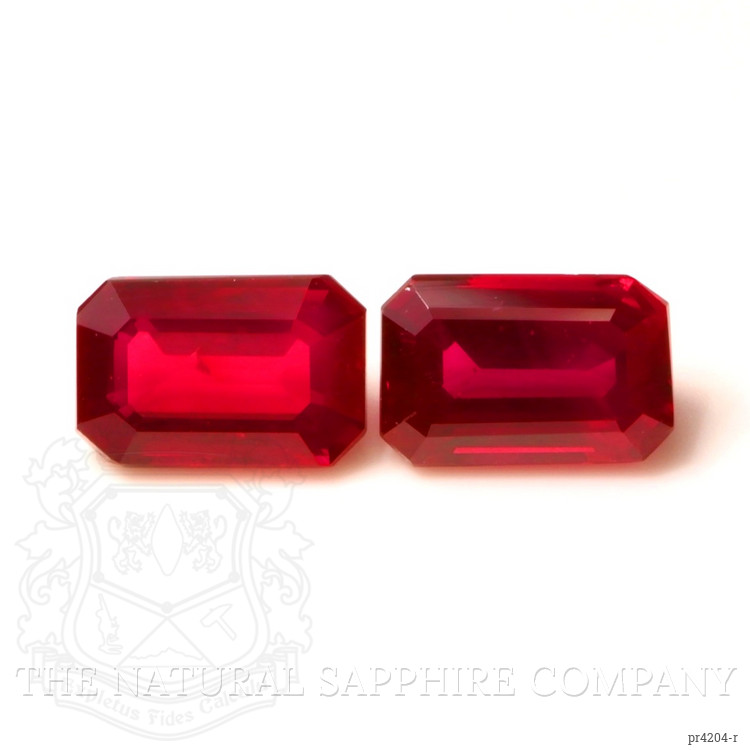 1.56 Ct.Tw. Ruby Pair from Mozambique