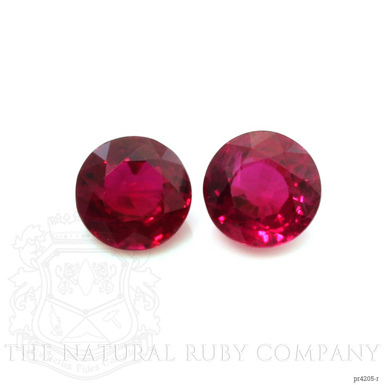 1.10 Ct.Tw. Ruby Pair from Mozambique