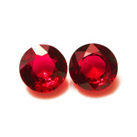1.69 Ct.Tw.Total Carat Weight Ruby Pair from Mozambique Video