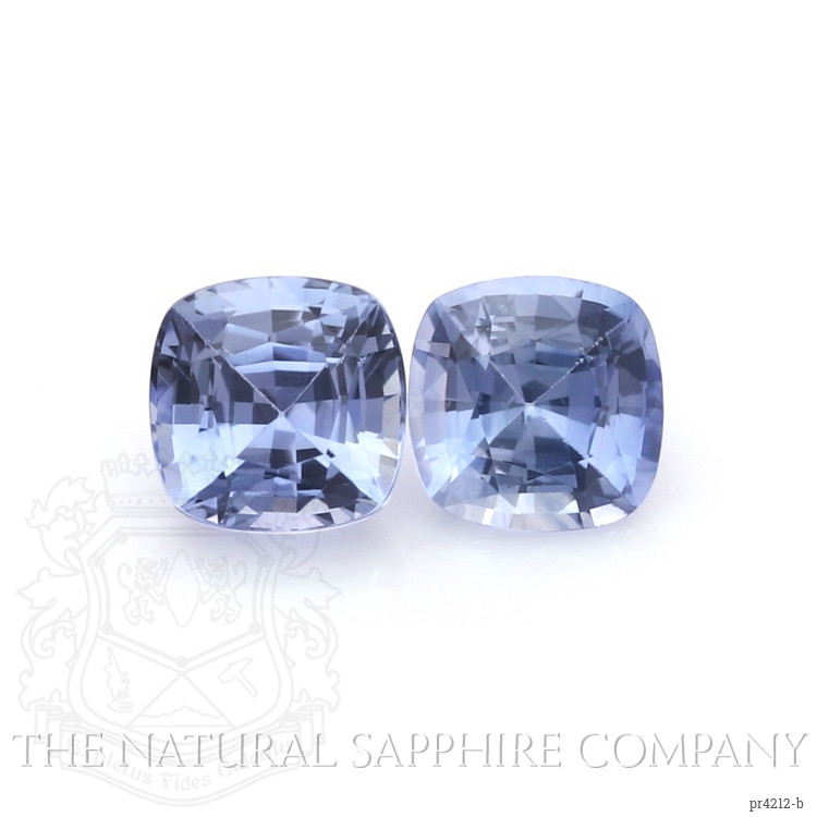 2.53 Ct.Tw. Blue Sapphire Pair from Ceylon (Sri Lanka)