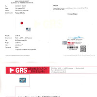 4.42 Ct.Tw.Total Carat Weight Ruby Pair from Mozambique Scan Report