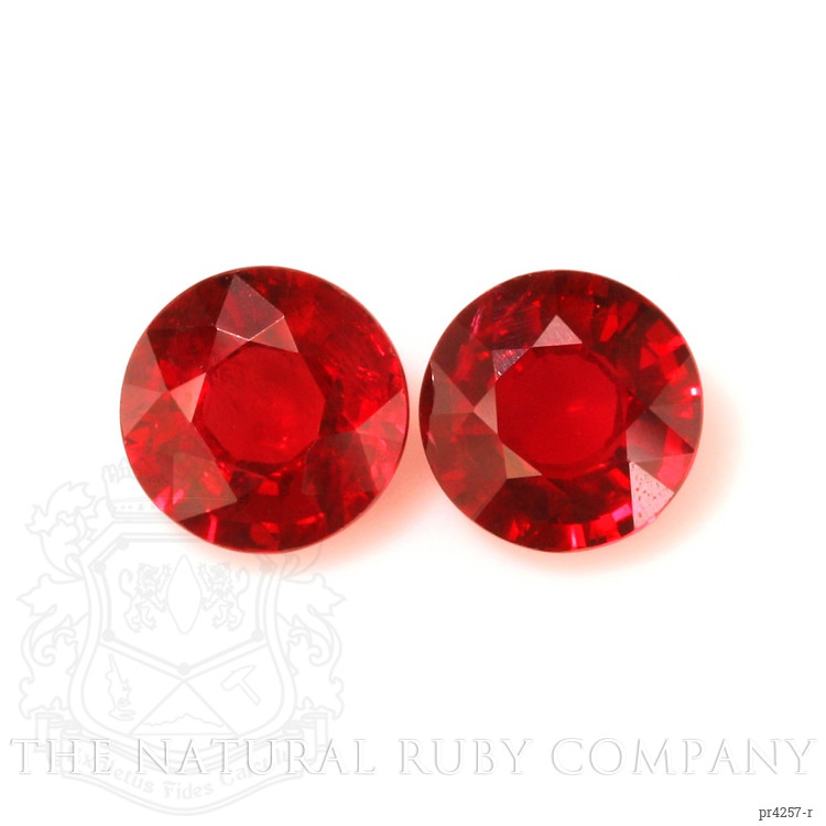 3.21 Ct.Tw. Ruby Pair from Madagascar