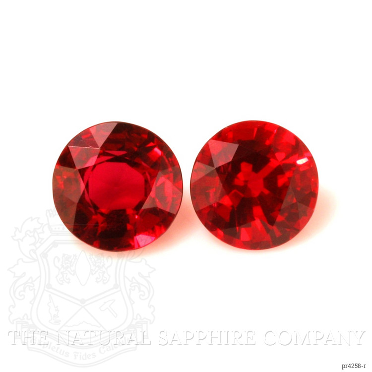 3.31 Ct.Tw. Ruby Pair from Mozambique