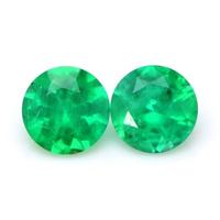 1.41 Ct.Tw.Total Carat Weight Emerald Pair from Brazil Video