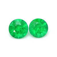 1.12 Ct.Tw.Total Carat Weight Emerald Pair from Brazil Video