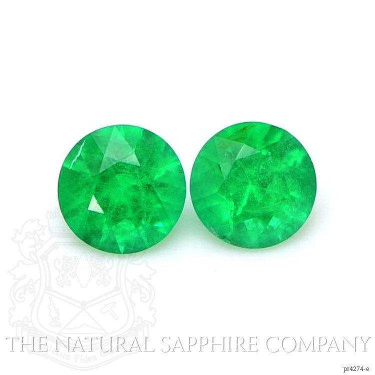 1.12 Ct.Tw. Emerald Pair from Brazil