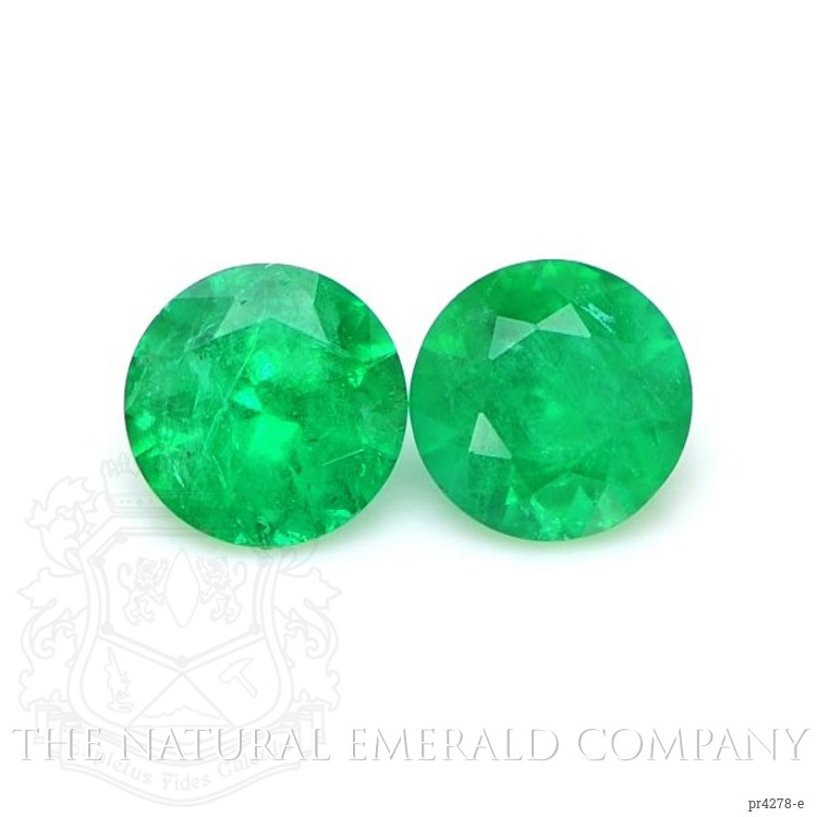 2.08 Ct.Tw. Emerald Pair from Brazil