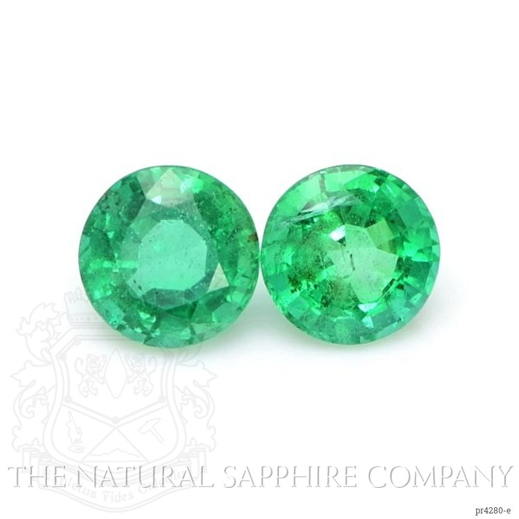 2.88 Ct.Tw. Emerald Pair from Brazil