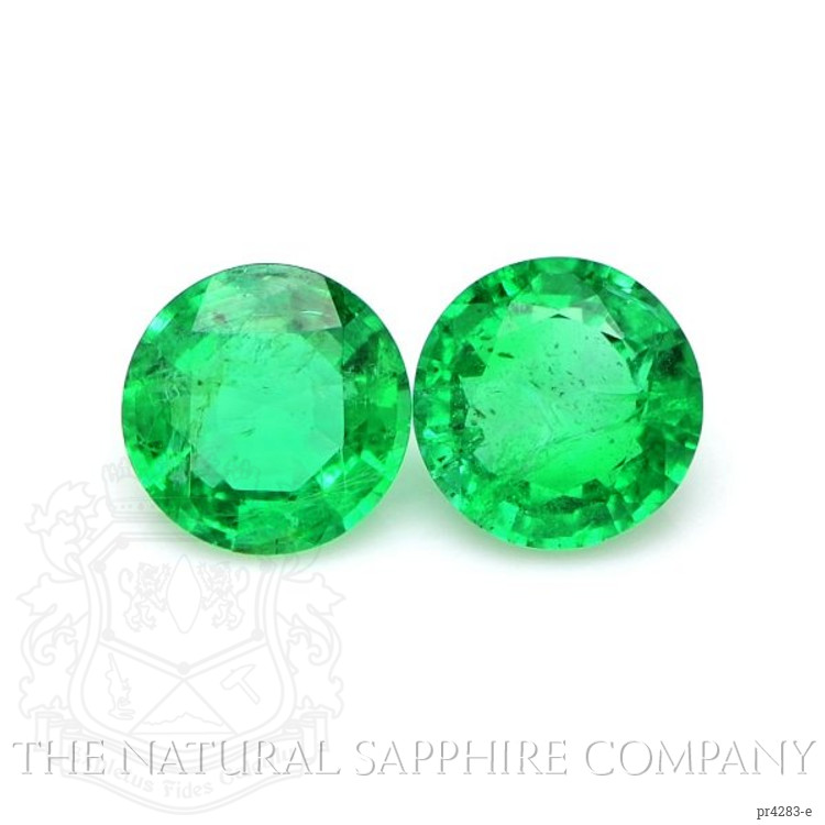 Pave Emerald Earring <span>2.91</span>&nbsp;<span class="tooltip-light">Ct.Tw.<span class="tooltiptext">Total Carat Weight</span></span>, 18K White Gold