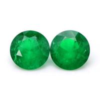 4.82 Ct.Tw.Total Carat Weight Emerald Pair from Brazil Video