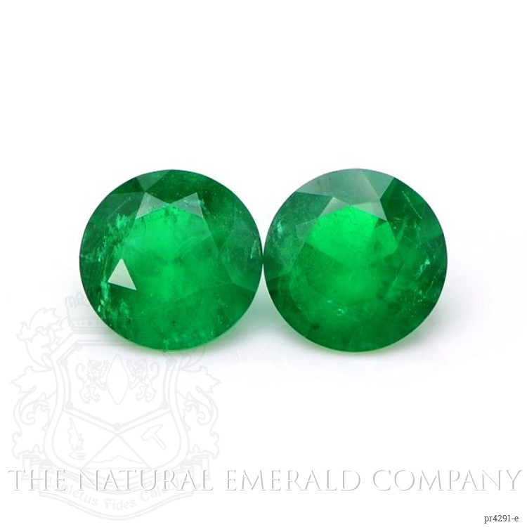 4.82 Ct.Tw. Emerald Pair from Brazil