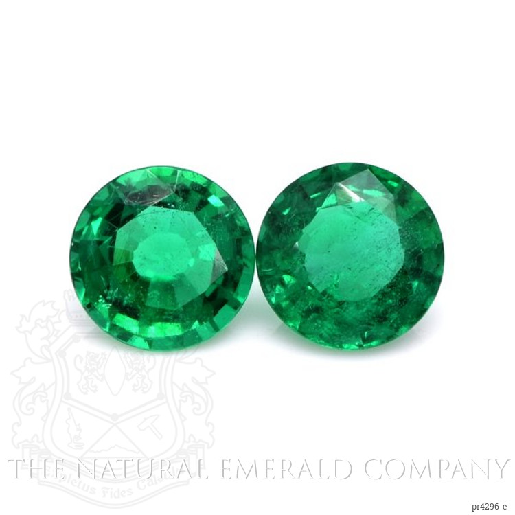 7.25 Ct.Tw. Emerald Pair from Zambia