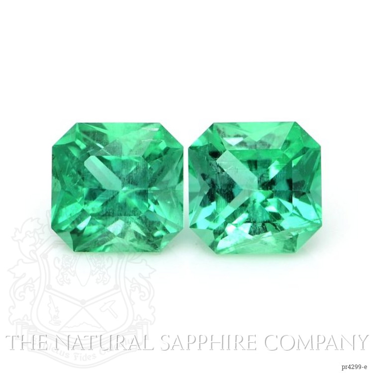 4.51 Ct.Tw. Emerald Pair from Zambia