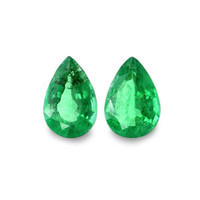 4.45 Ct.Tw.Total Carat Weight Emerald Pair from Ethiopia Video