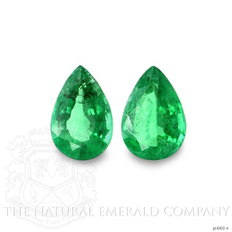 4.45 Ct.Tw. Emerald Pair from Ethiopia