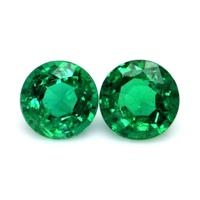 2.99 Ct.Tw.Total Carat Weight Emerald Pair from Zambia Video