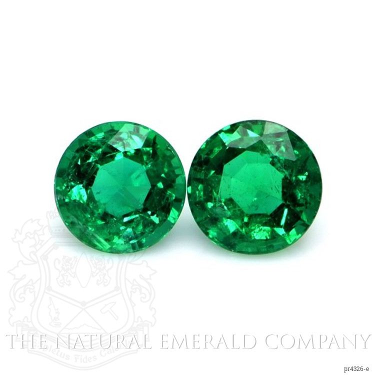 2.99 Ct.Tw. Emerald Pair from Zambia