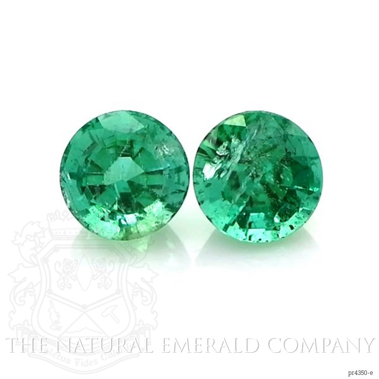 1.03 Ct.Tw. Emerald Pair from Zambia