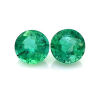 1.03 Ct.Tw.Total Carat Weight Emerald Pair from Zambia Video