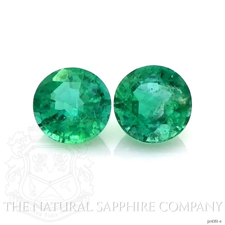 1.03 Ct.Tw. Emerald Pair from Zambia