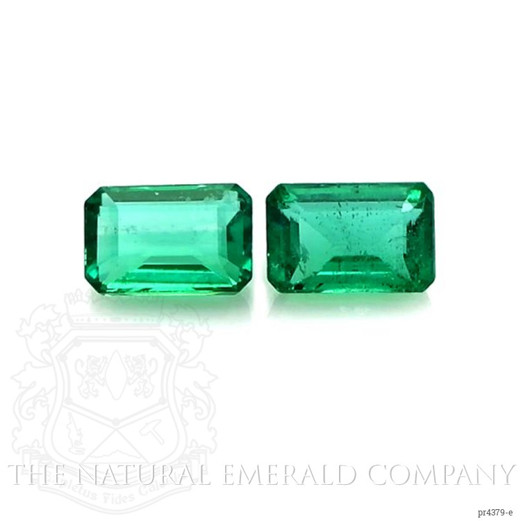 1.05 Ct.Tw. Emerald Pair from Zambia