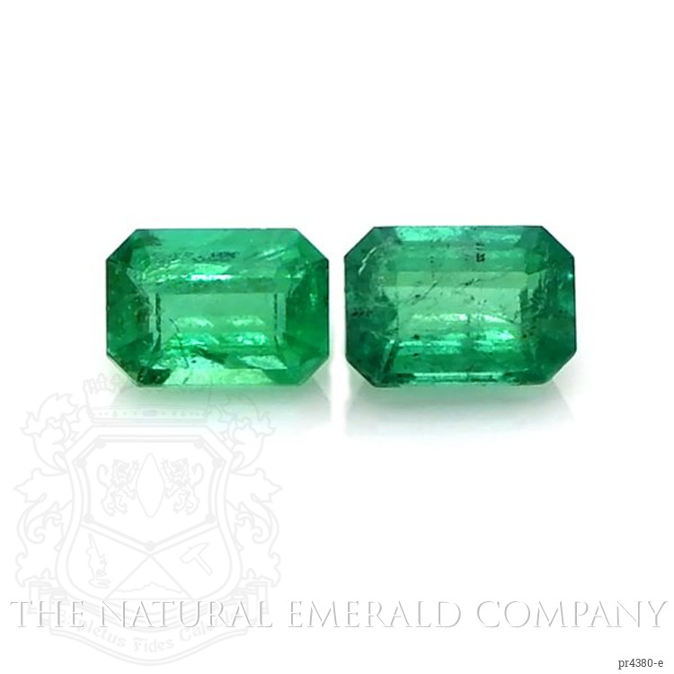 1.10 Ct.Tw. Emerald Pair from Zambia