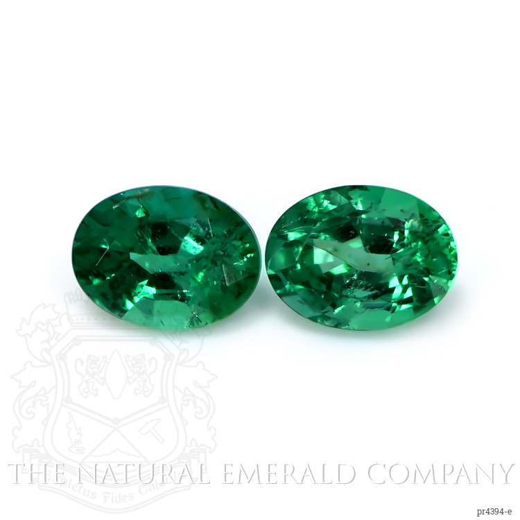 2.74 Ct.Tw. Emerald Pair from Zambia