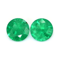 1.83 Ct.Tw.Total Carat Weight Emerald Pair from Brazil Video
