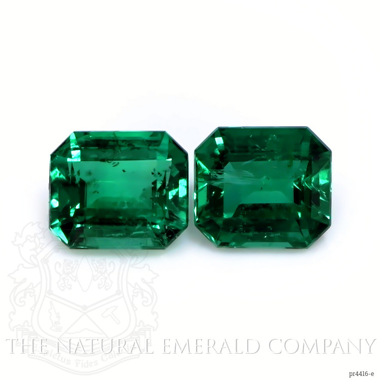 2.40 Ct.Tw. Emerald Pair from Zambia