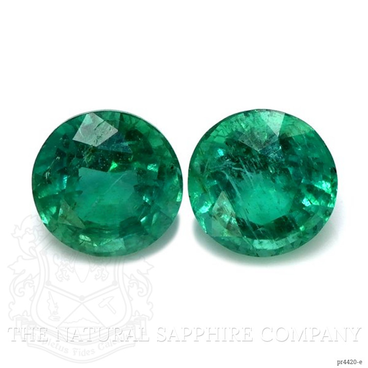 1.88 Ct.Tw. Emerald Pair from Zambia