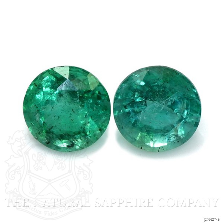 1.57 Ct.Tw. Emerald Pair from Zambia