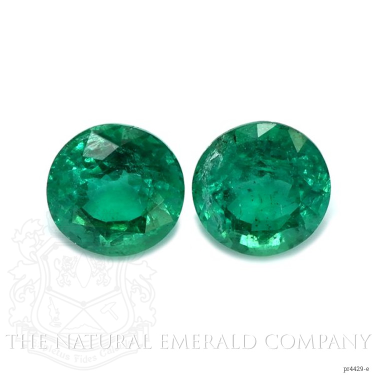 1.97 Ct.Tw. Emerald Pair from Zambia