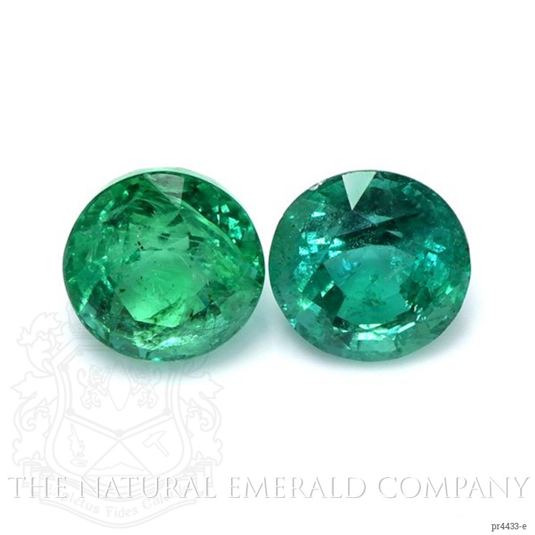 2.37 Ct.Tw. Emerald Pair from Zambia