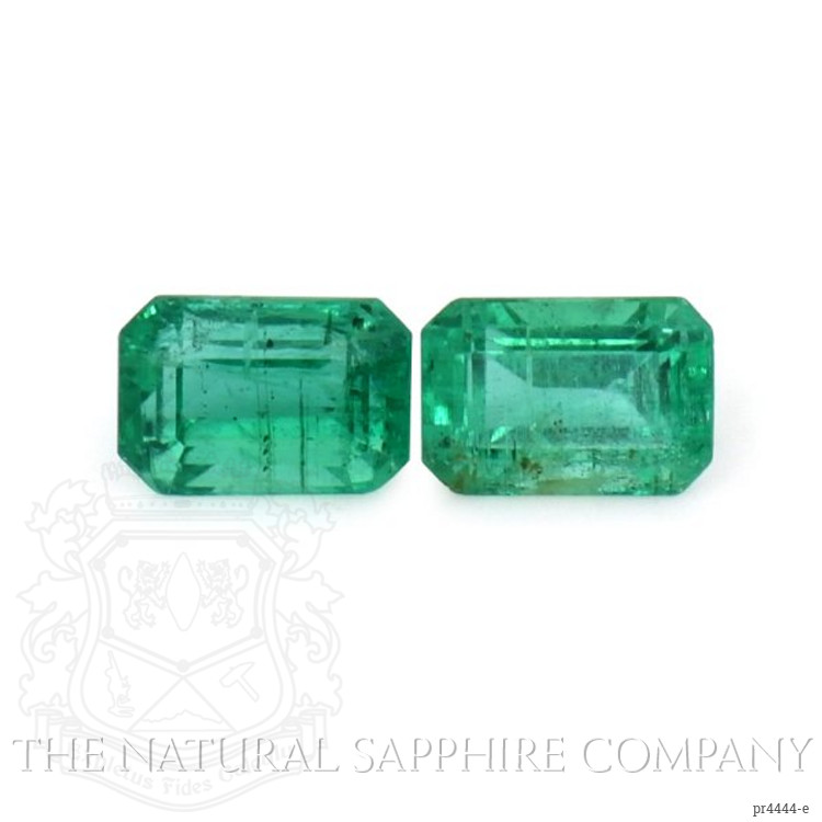 1.58 Ct.Tw. Emerald Pair from Zambia