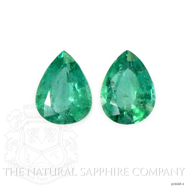 2.27 Ct.Tw. Emerald Pair from Zambia