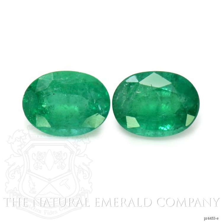2.80 Ct.Tw. Emerald Pair from Zambia